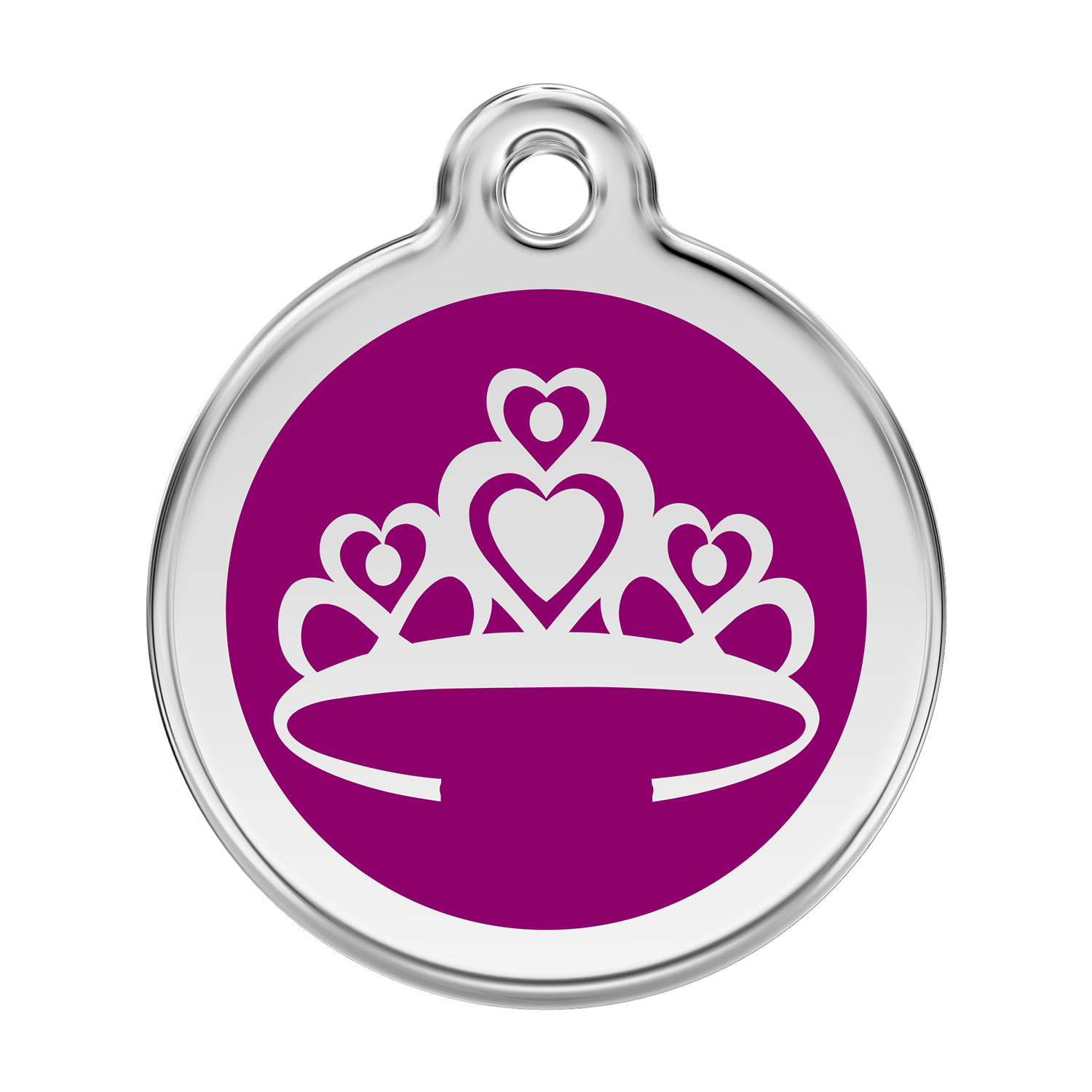 Crown dog tags for pets hot sale