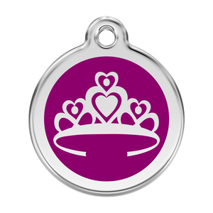 Crown Pet Tag