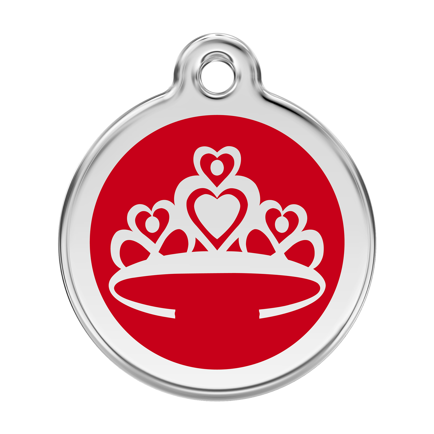 Crown Pet Tag Inner Wolf