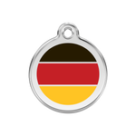 German Flag Pet Tag