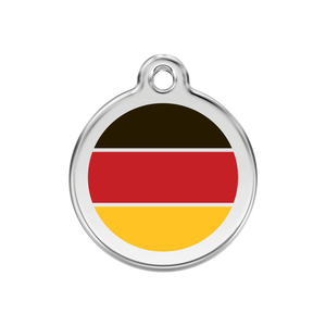 German Flag Pet Tag