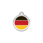 German Flag Pet Tag