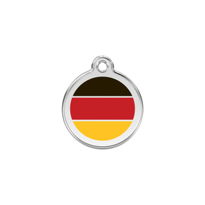 German Flag Pet Tag