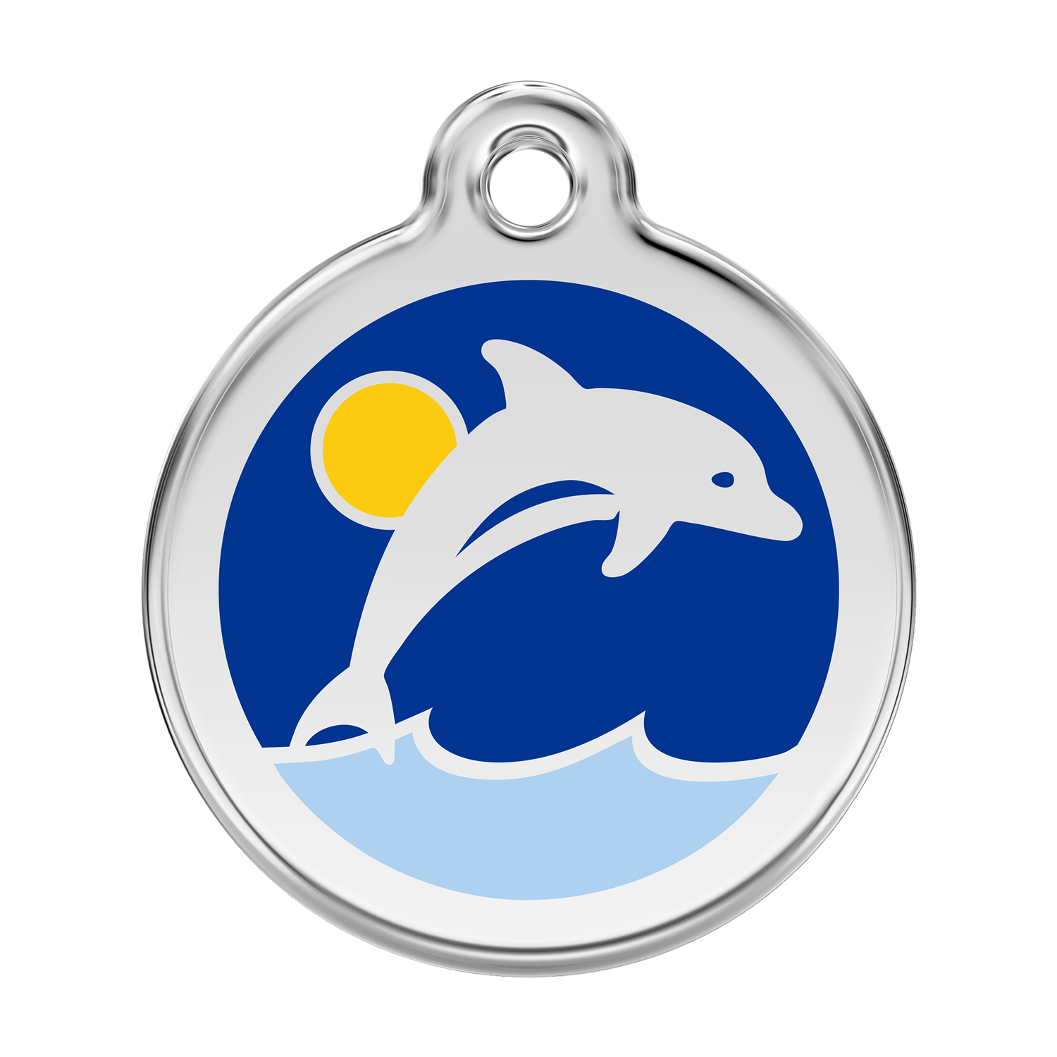 Dolphin Pet Tag