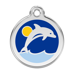 Dolphin Pet Tag