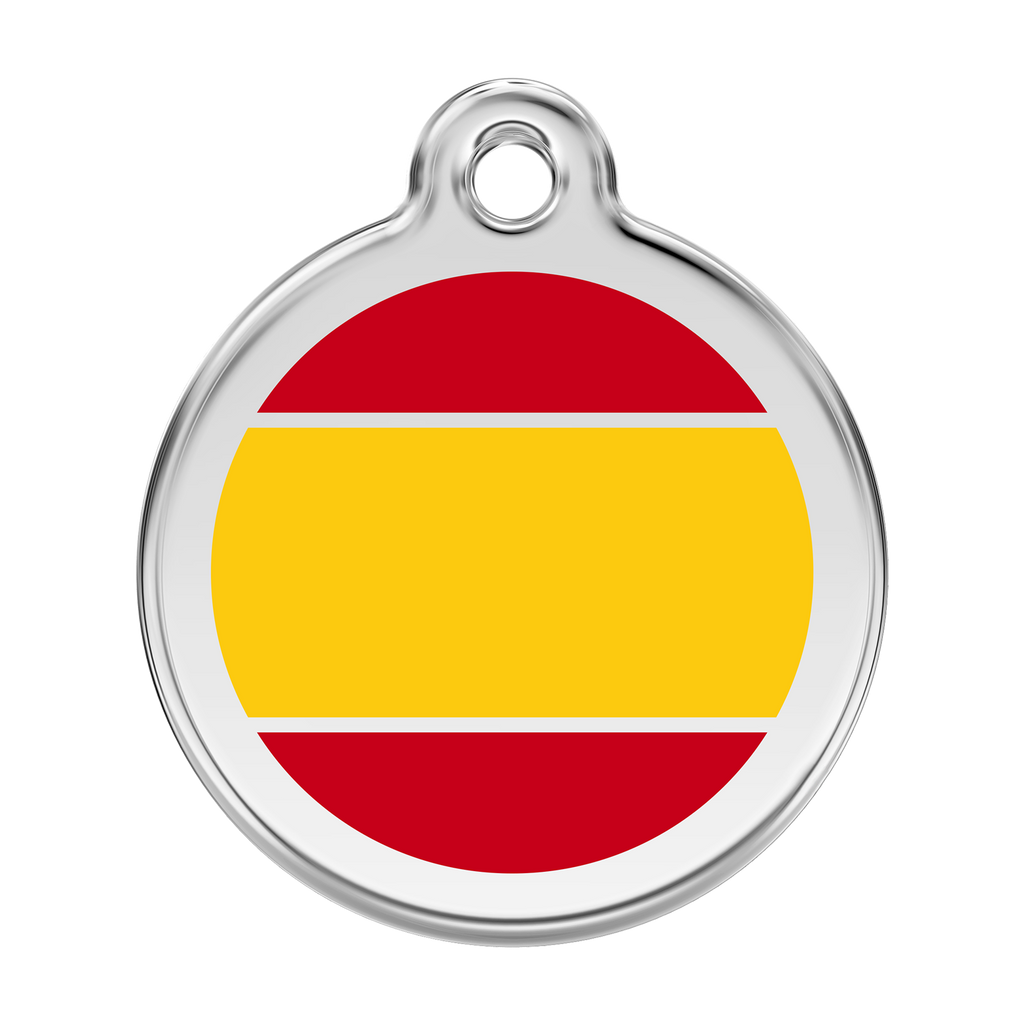 Spanish Flag Pet Tag