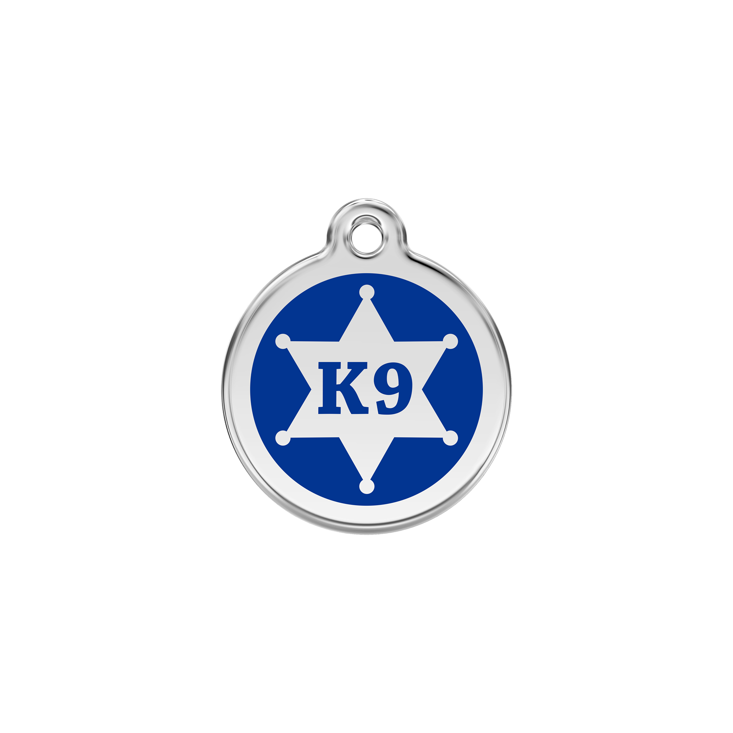 K9 Sheriff Pet Tag Inner Wolf
