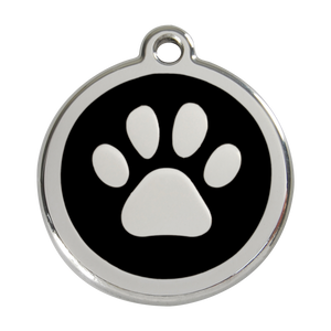 Pawprint Pet Tag