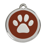 Pawprint Pet Tag