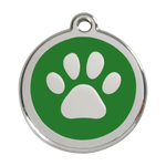 Pawprint Pet Tag