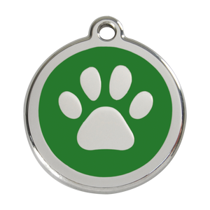 Pawprint Pet Tag