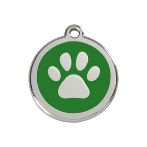 Pawprint Pet Tag