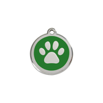 Pawprint Pet Tag