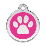 Pawprint Pet Tag