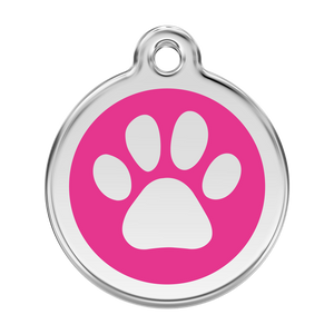 Pawprint Pet Tag