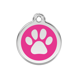 Pawprint Pet Tag