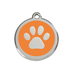 Pawprint Pet Tag