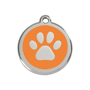 Pawprint Pet Tag