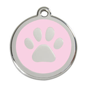 Pawprint Pet Tag