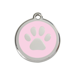 Pawprint Pet Tag