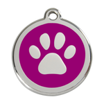 Pawprint Pet Tag