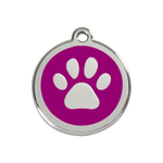 Pawprint Pet Tag