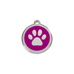 Pawprint Pet Tag