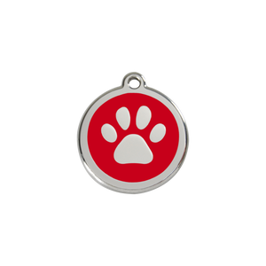 Pawprint Pet Tag