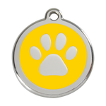 Pawprint Pet Tag