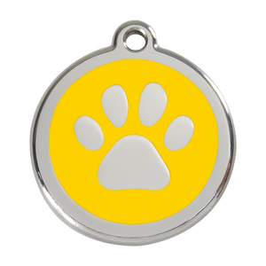 Pawprint Pet Tag