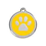 Pawprint Pet Tag