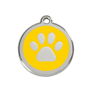 Pawprint Pet Tag