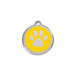 Pawprint Pet Tag