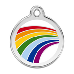 Rainbow Pet Tag