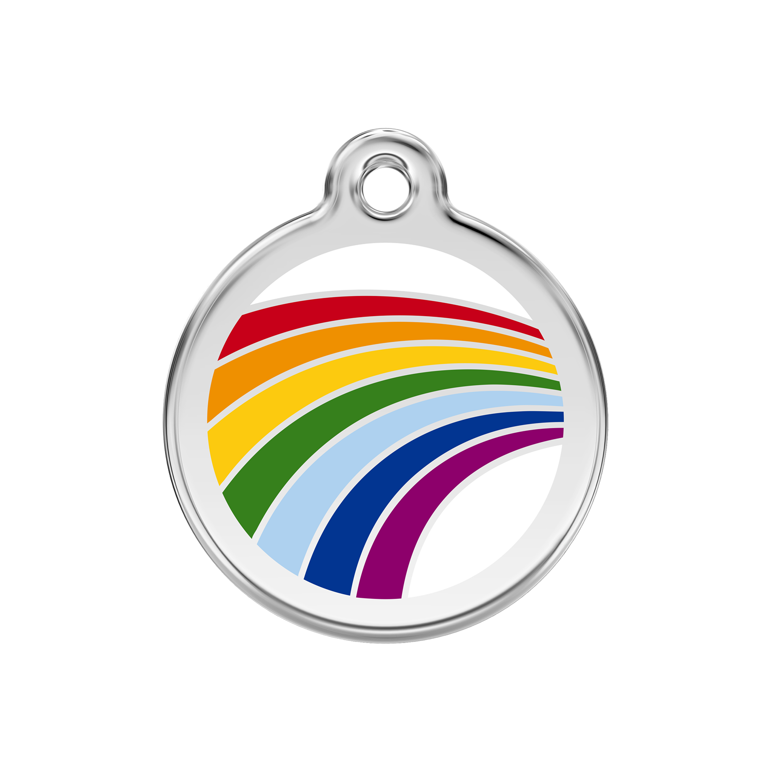 Rainbow Pet Tag