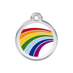 Rainbow Pet Tag