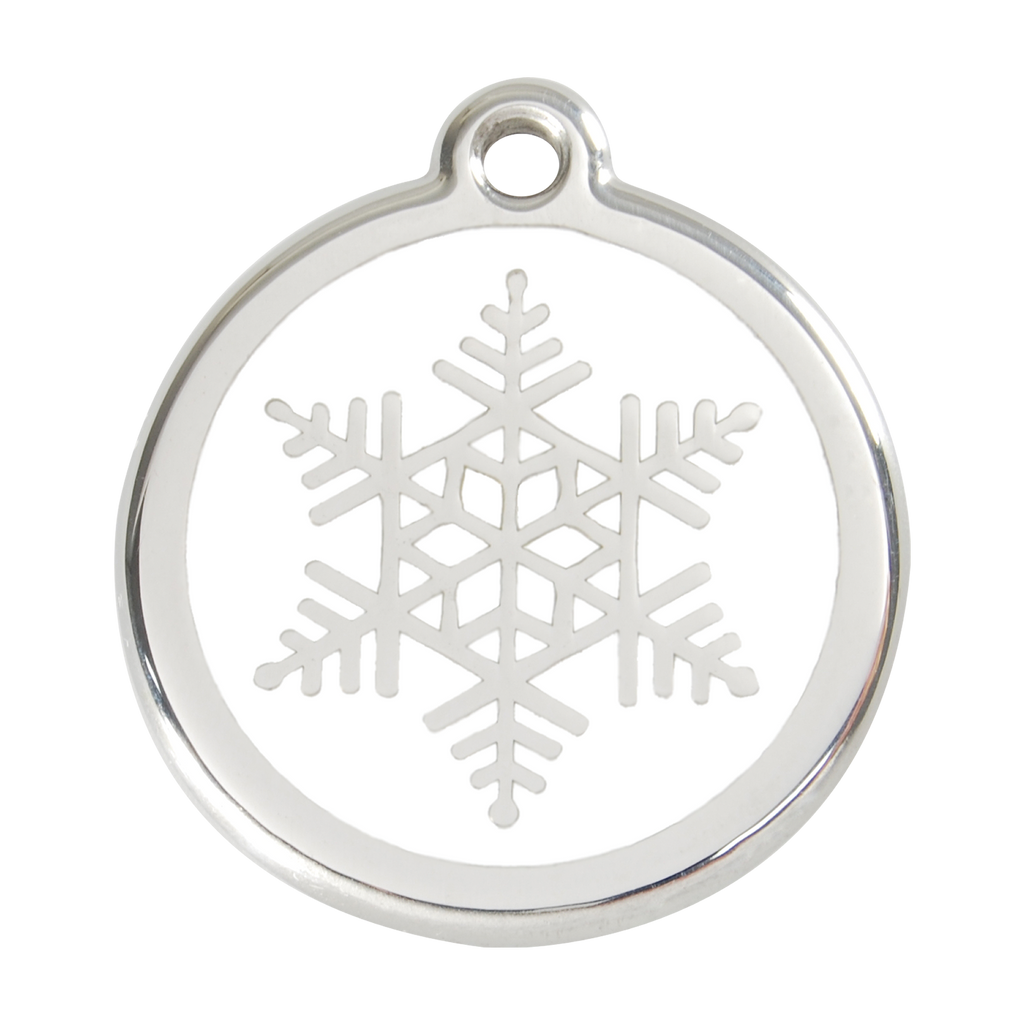 Snowflake Pet Tag