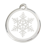 Snowflake Pet Tag