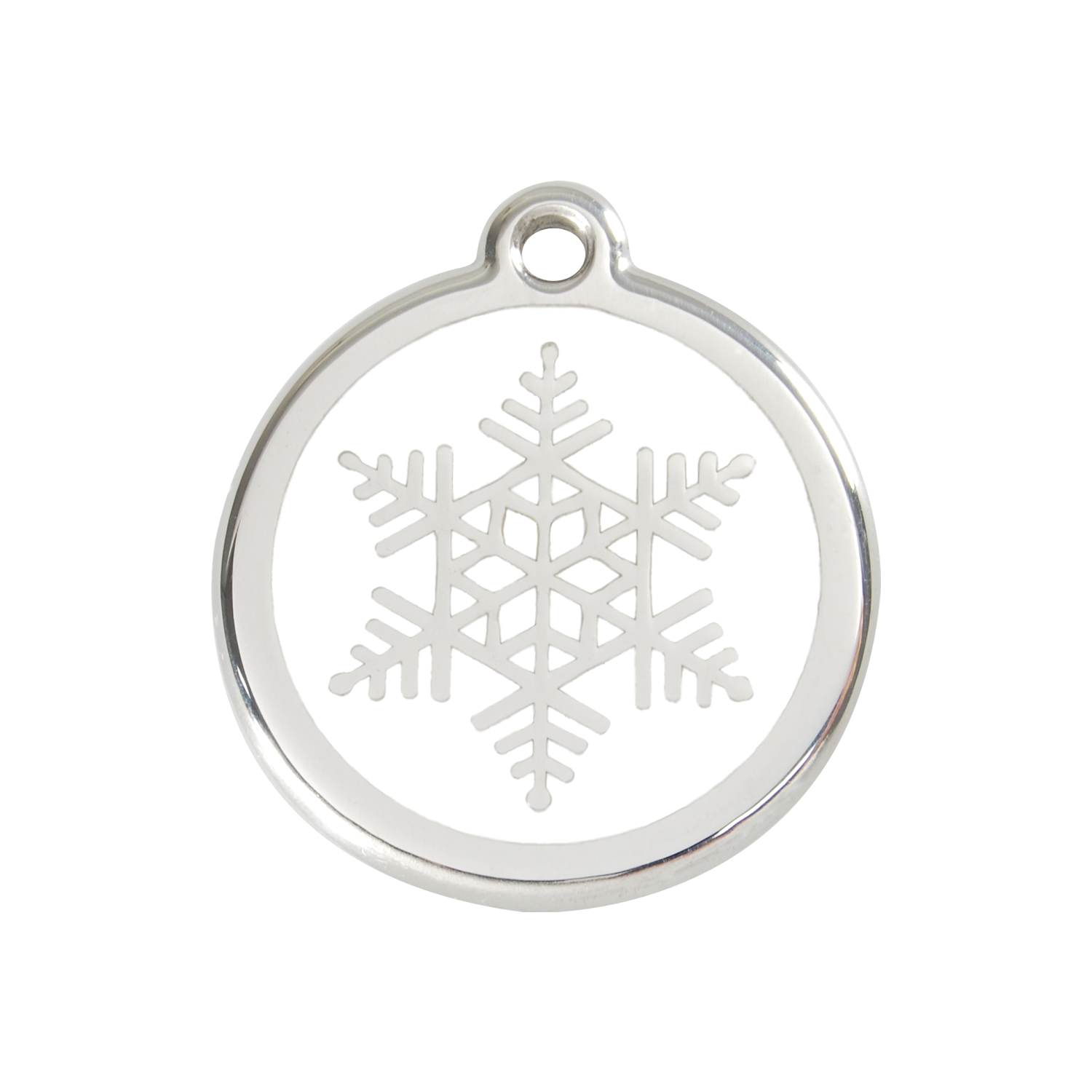 Snowflake Pet Tag