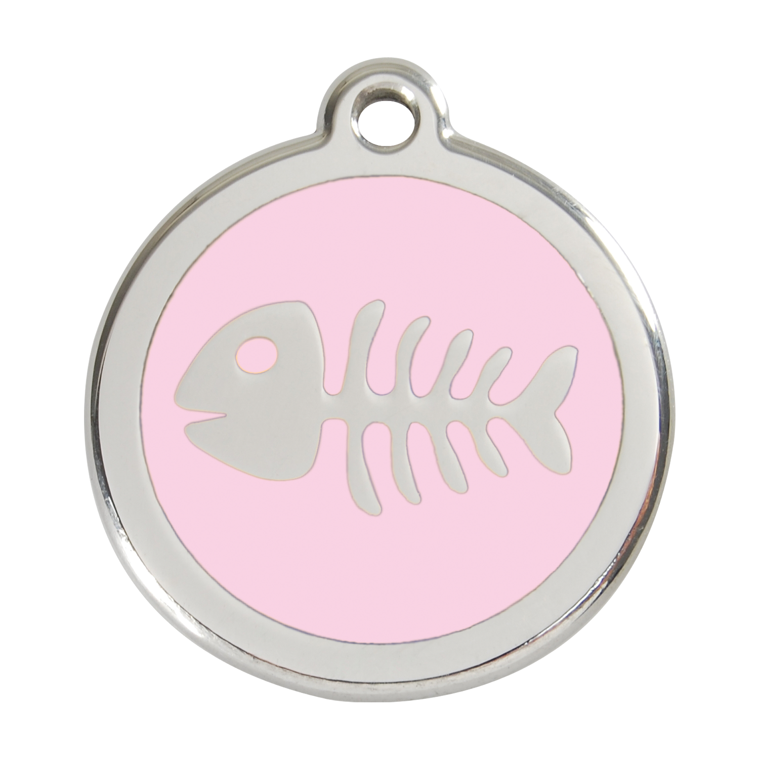 Fish Skeleton Pet Tag