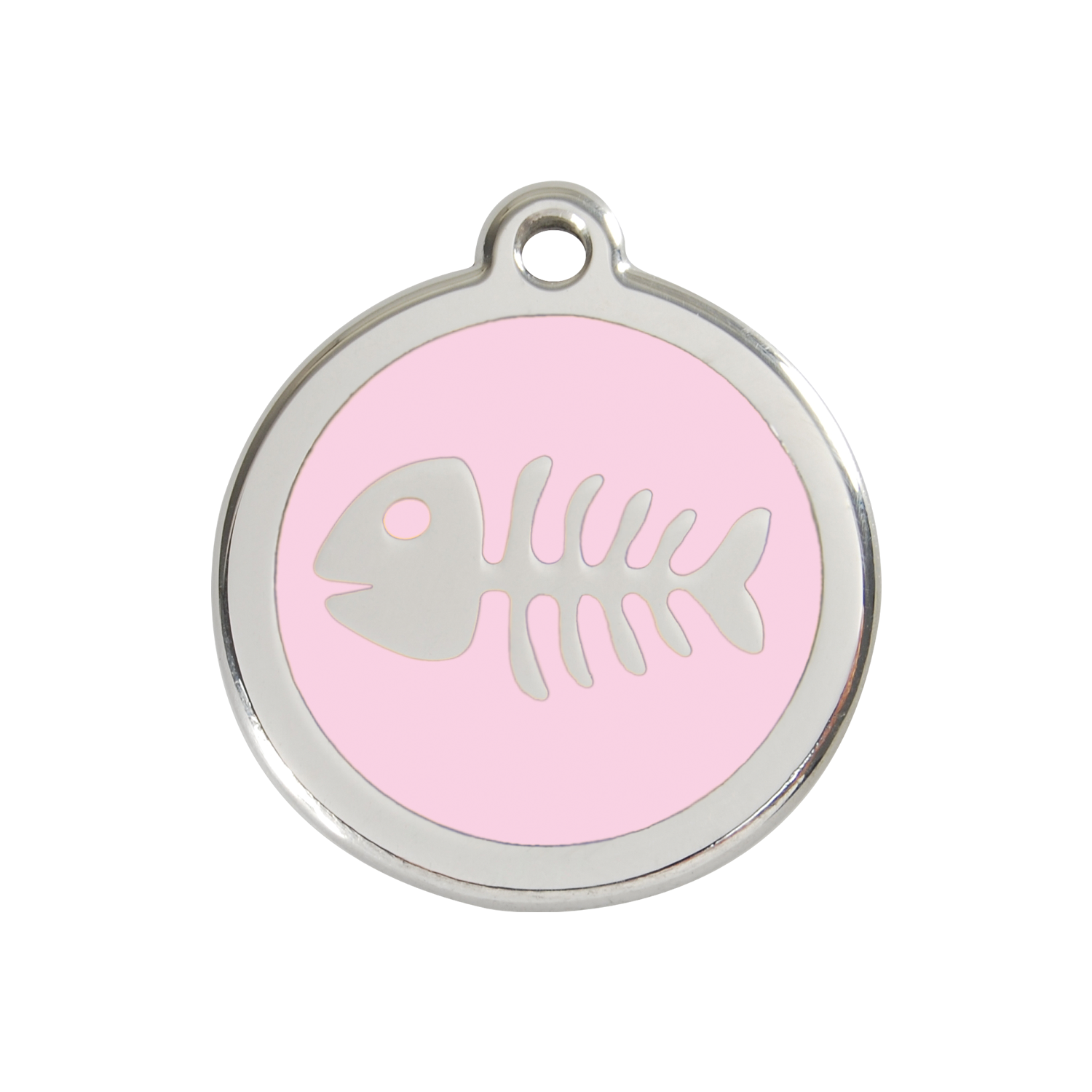 Fish Skeleton Pet Tag