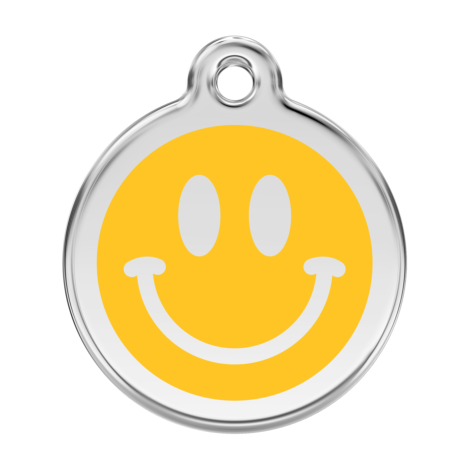 Smiley Face Pet Tag