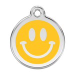 Smiley Face Pet Tag