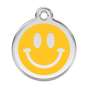 Smiley Face Pet Tag