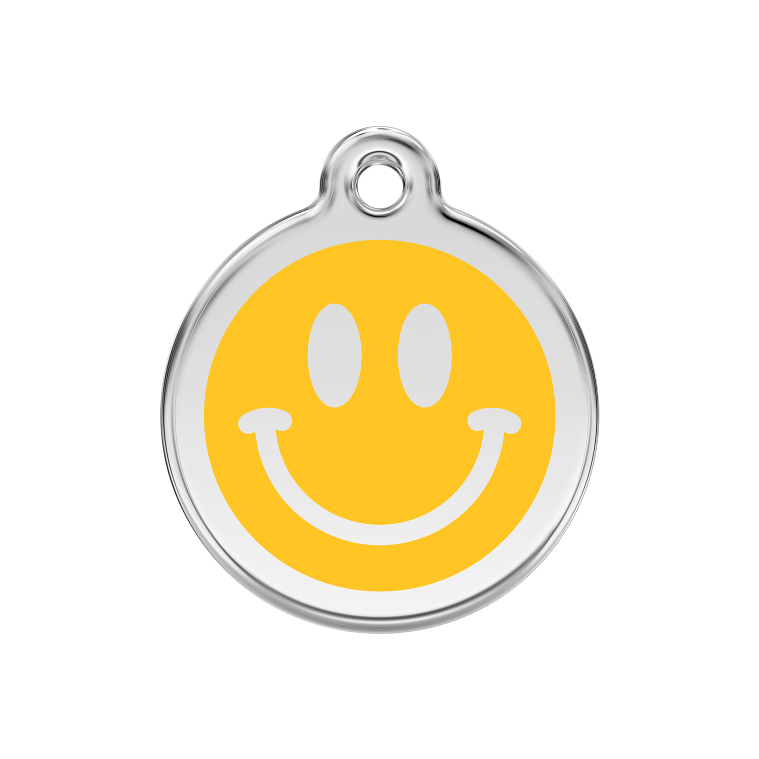 Smiley Face Pet Tag