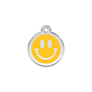 Smiley Face Pet Tag