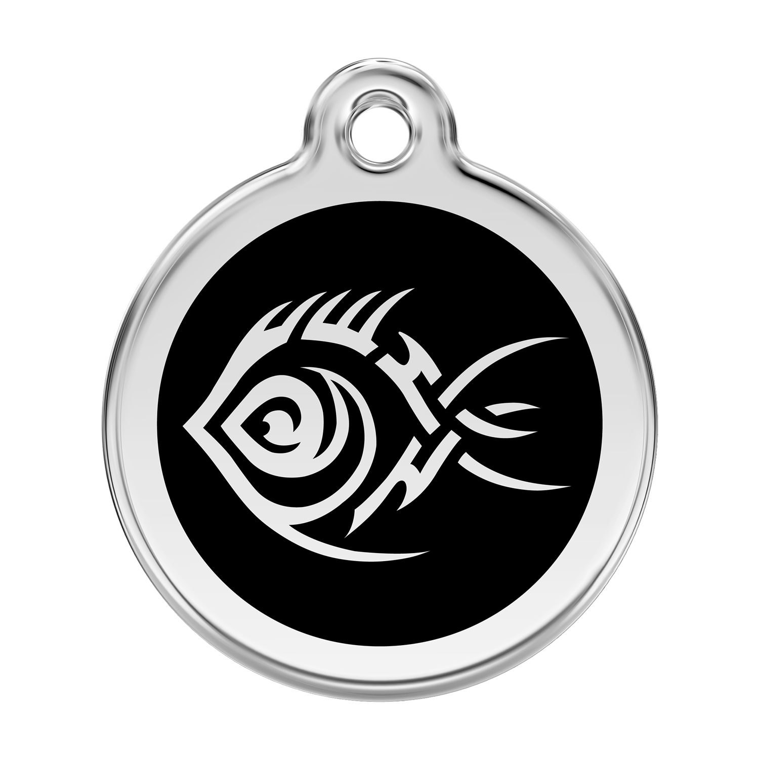 Tribal Fish Pet Tag