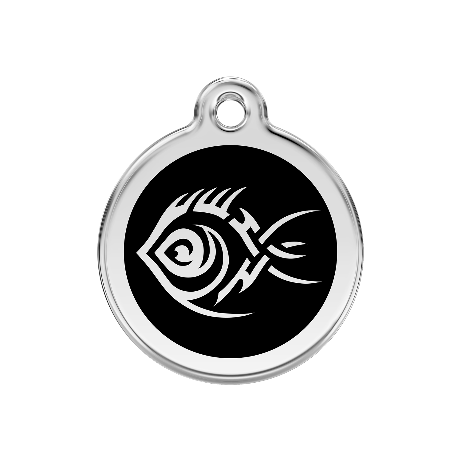 Tribal Fish Pet Tag