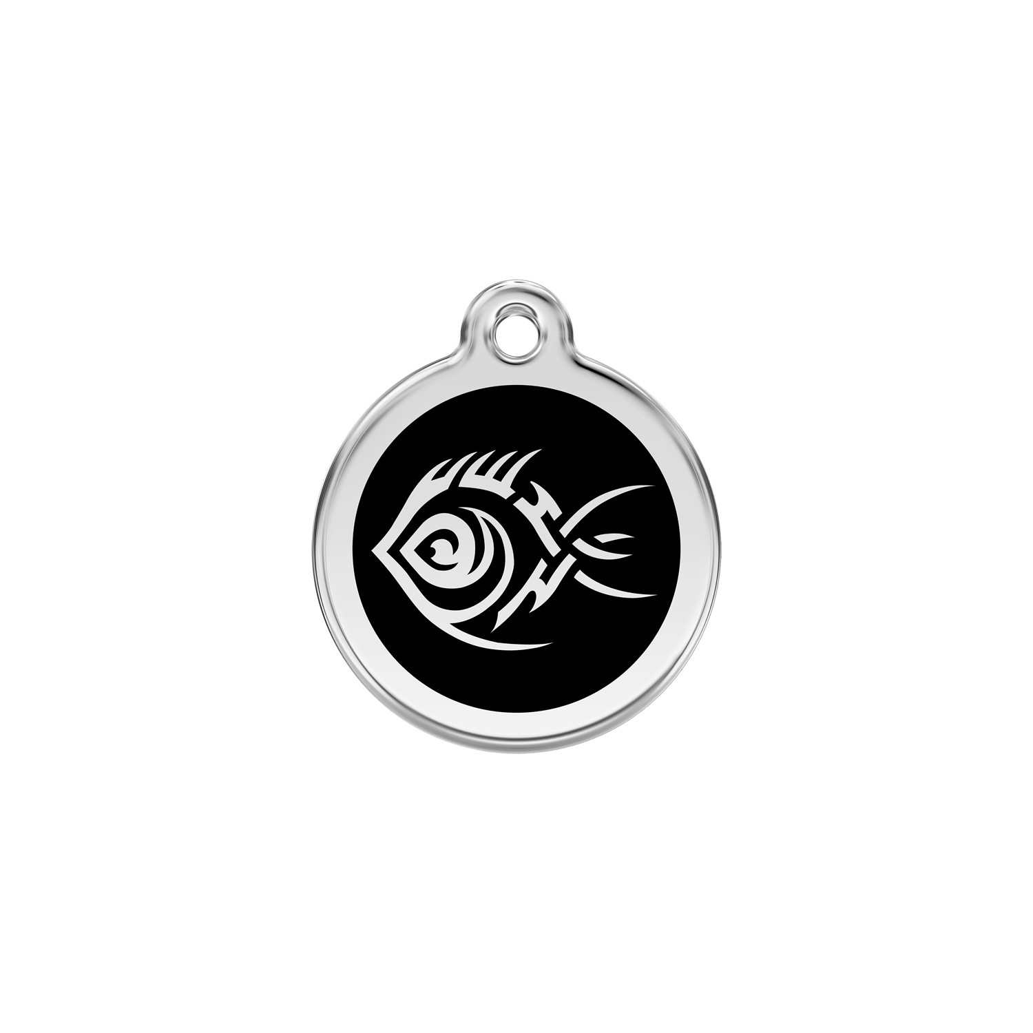 Tribal Fish Pet Tag