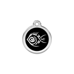 Tribal Fish Pet Tag